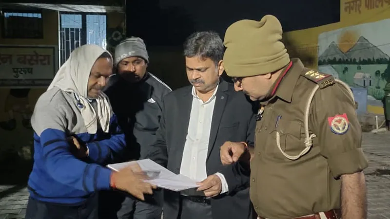 आगरा: एसडीएम ने किया रैनबसेरे का औचक निरीक्षण, मिली यह बड़ी खामियां!