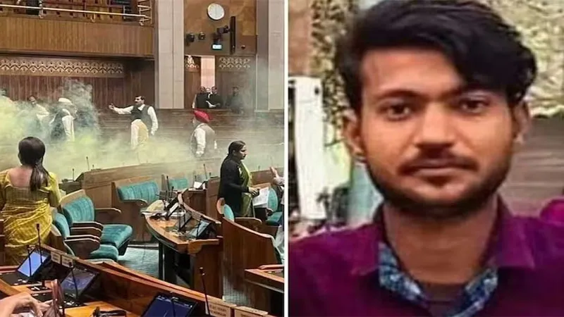 लखनऊ: पुलिस ने संसद की सुरक्षा भेदने वाले सागर की परिजनों से वीडियो कान्फ्रेंसिंग के जरिये कराई बात