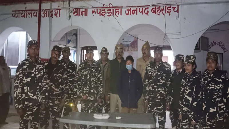 बहराइच: पुलिस और SSB के जवानों को मिली सफलता, 85 लाख मूल्य की चरस के साथ दो तस्करों को किया गिरफ्तार