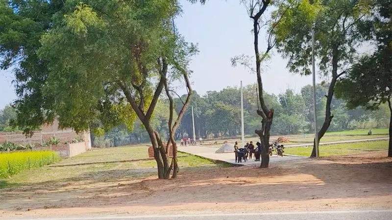 कौशांबी: करोड़ों की कीमती जमीन पर भू माफियाओं ने कर लिया कब्जा, हो रही प्लाटिंग, अधिकारी अनजान!