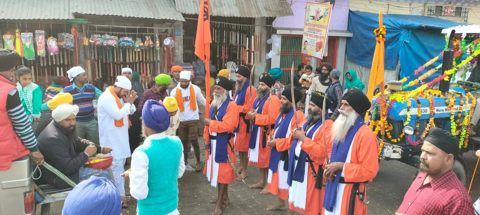 कासगंज: धूमधाम से मनाया गया गुरुनानक देव का प्रकाशोत्सव पर्व