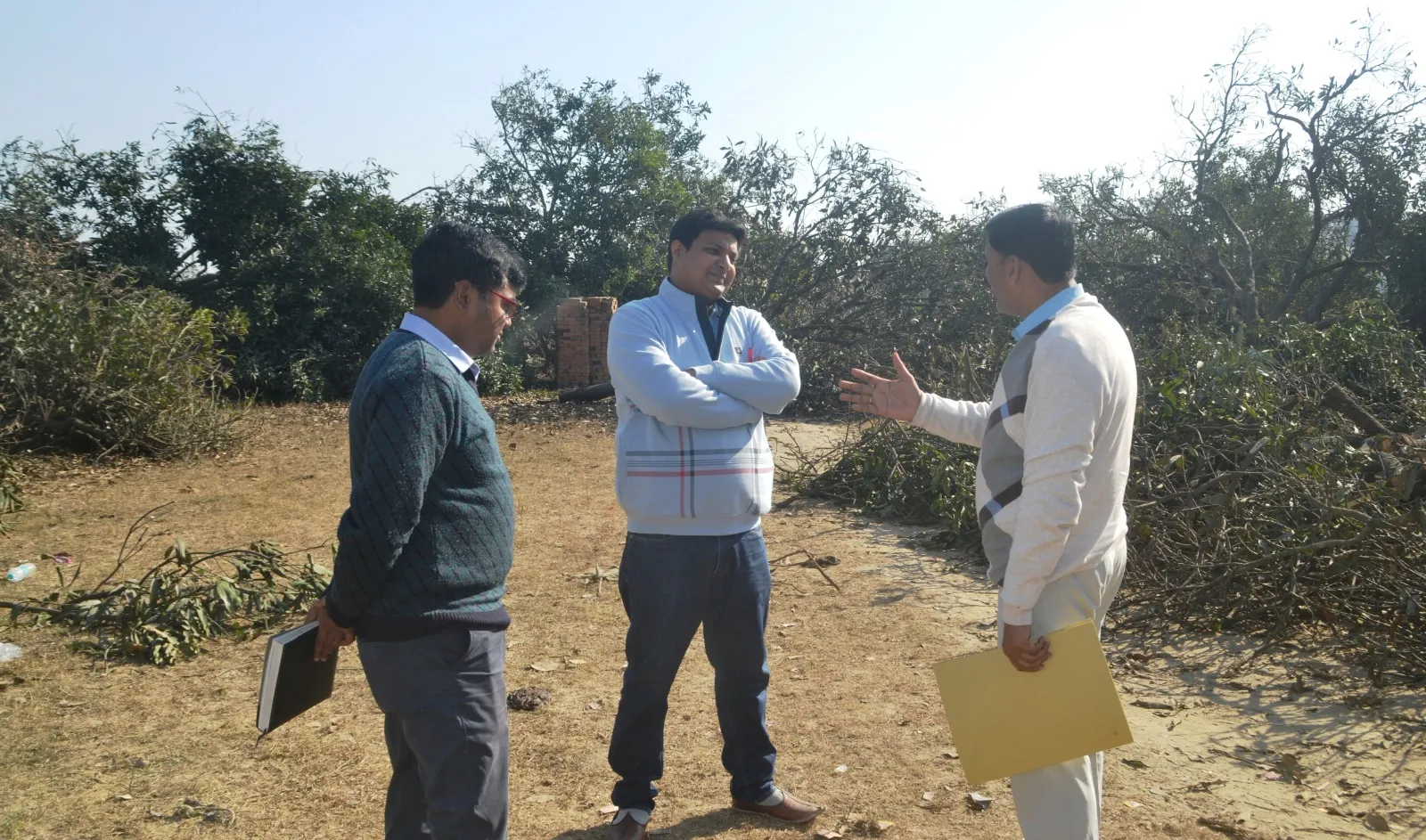 पीलीभीत: रातोंरात कैसे कर दिया पेड़ों का सफाया..डिप्टी डायरेक्टर और सिटी मजिस्ट्रेट ने बाग में पहुंचकर की पड़ताल