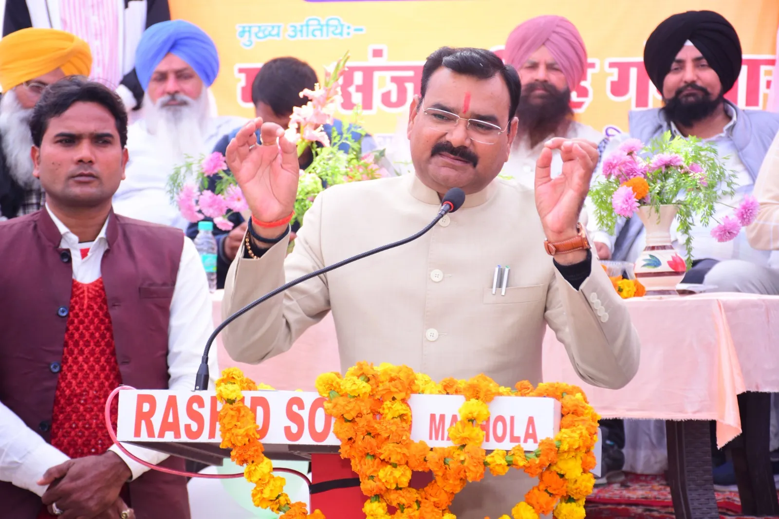 पीलीभीत: राज्यमंत्री संजय सिंह गंगवार ने इंडिया गठबंधन पर साधा निशाना, कहा- हर रोज खुल रही गांठ..