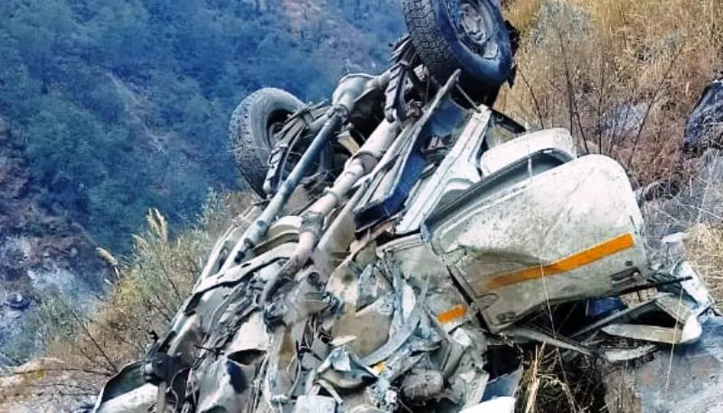 पिथौरागढ़: तवाघाट लिपुलेख मोटर मार्ग पर बोलेरो दुर्घटनाग्रस्त, दो की मौत 