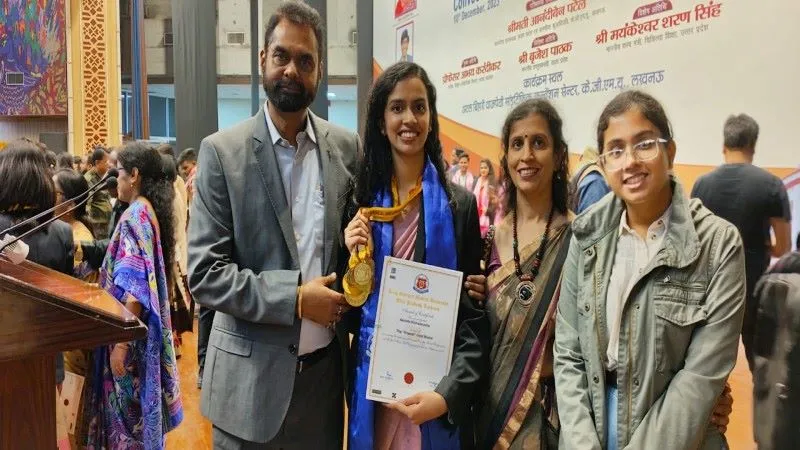 KGMU : 9 गोल्ड मेडल जीतने का अक्षिता ने बताया सीक्रेट, कहा- सबको सबकुछ आता था मुझे कुछ नहीं...