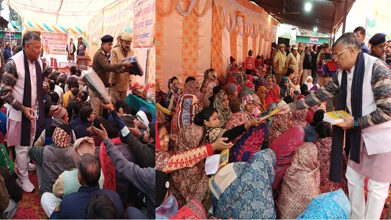 मुरादाबाद : कारागार मंत्री ने बंदियों को गायत्री मंत्र-हनुमान चालीसा व सुंदर कांड का पाठ करने की दी नसीहत