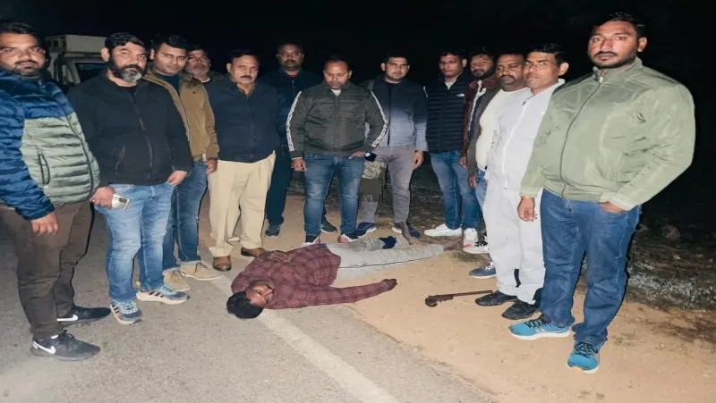 जालौन: पुलिस मुठभेड़ मे गोकशी करने वाले चार तस्कर गिरफ्तार, दो हुए घायल