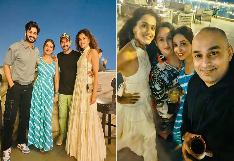 PHOTOS : 'आइए 2024 के तापमान को और बढ़ाया जाए', तापसी पन्नू की फिल्म 'फिर आई हसीन दिलरुबा' की शूटिंग पूरी 