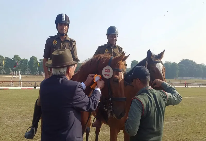 घुड़सवारी पुलिस प्रतियोगिता : मोंटीना-रिमझिम और राठौर ने दूसरे दिन भी मुरादाबाद प्रशिक्षण जोन काे बनाया विजेता