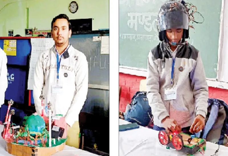 मुरादाबाद : मॉडल देख युवा वैज्ञानिकों की प्रतिभा के मुरीद हुए विशेषज्ञ