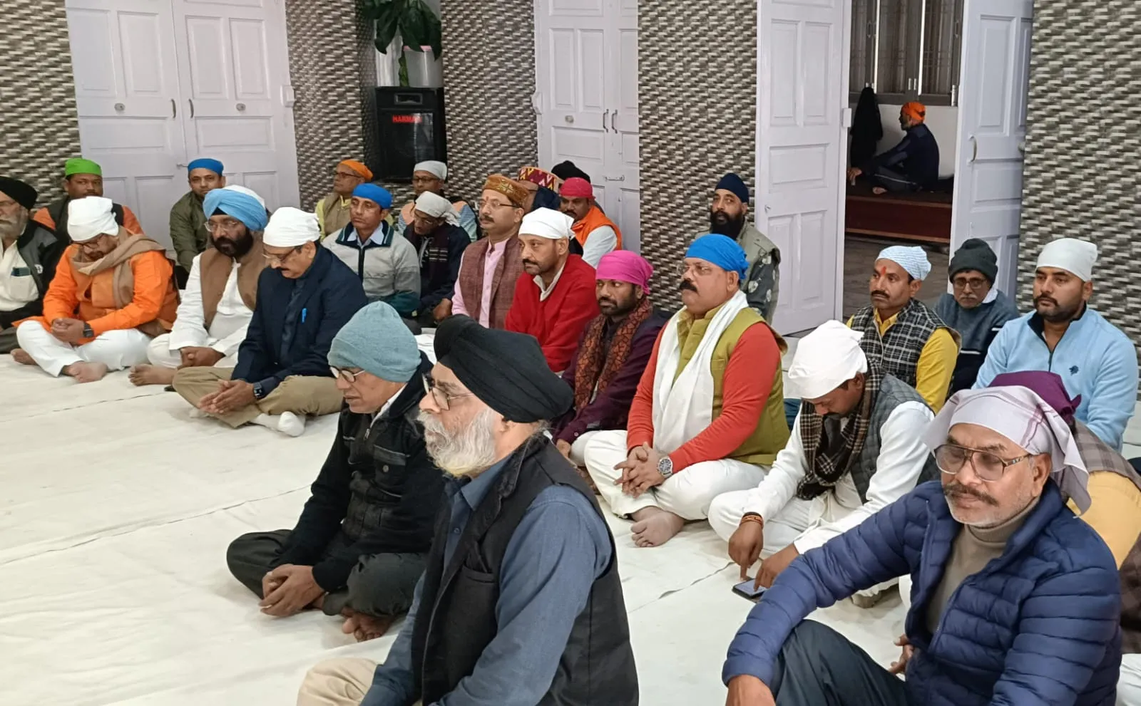 चार साहिबजादों का मनाया गया बलिदान दिवस, गुरूवाणी से गूंज उठा गुरूद्वारा