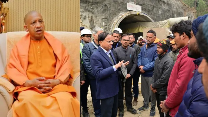 उत्तरकाशी टनल हादसा: रेस्क्यू किए गए यूपी के श्रमिक पहुंचे लखनऊ, सीएम योगी करेंगे मुलाकात