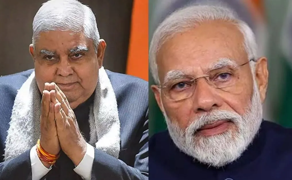 पीएम मोदी ने उपराष्ट्रपति से फोन पर की बात, कुछ सांसदों के अशोभनीय आचरण पर जताया गहरा दुख