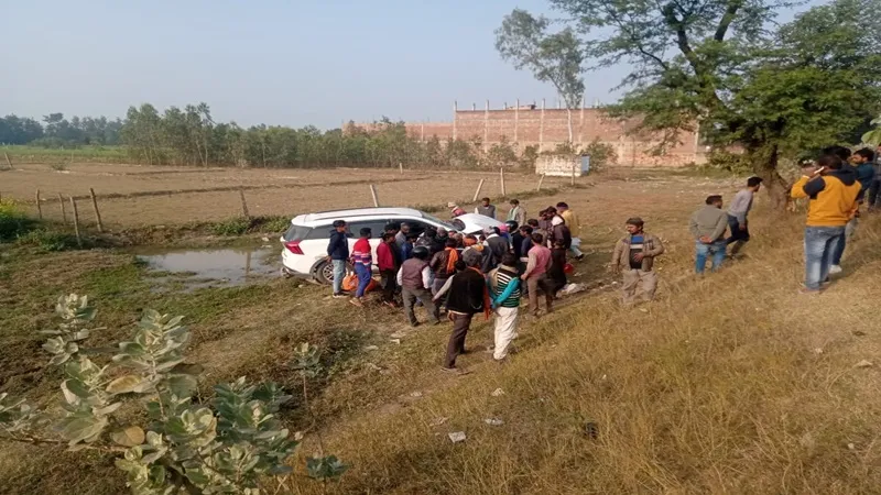 बहराइच: सड़क हादसों में एक युवक की मौत, तीन घायल