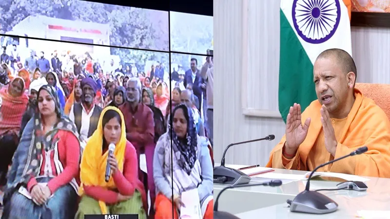 सीएम योगी का तंज, कहा- गरीबों के हक पर डकैती डालने वालों को आज जाति दिखाई पड़ती है 