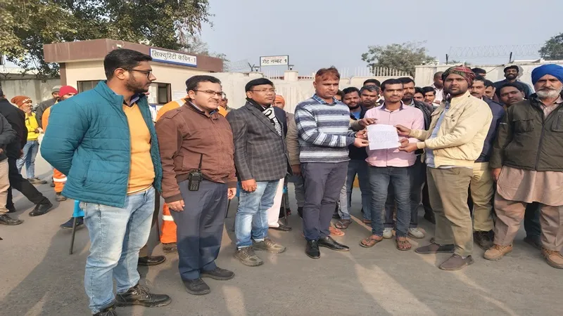 गोंडा: एमवी एक्ट का विरोध कर रहे वाहन चालकों की पुलिस से हुई तीखी नोकझोंक, देखें Video