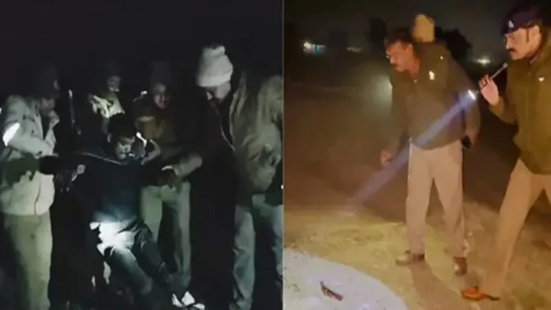 गोलियों की तड़तड़ाह से गूंजा चंदौली: पुलिस मुठभेड़ में बावरिया गिरोह के 8 सदस्य गिरफ्तार, 6 फरार