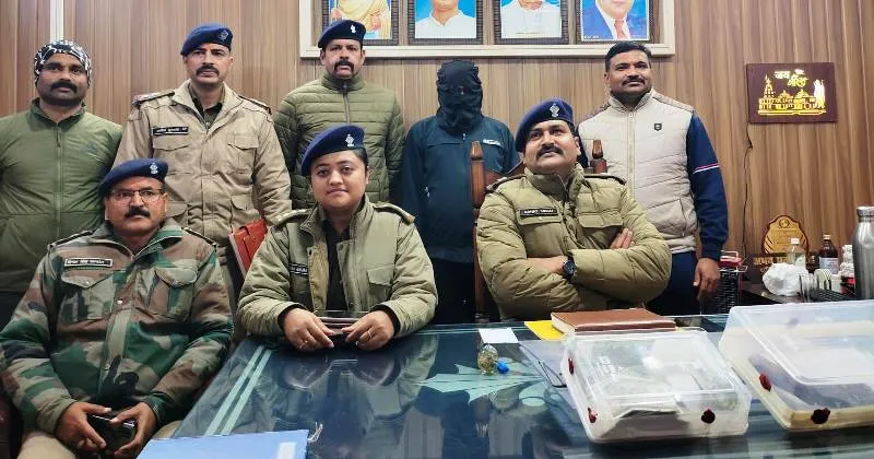 काशीपुर: एटीएम लूट के फरार आरोपी को पुलिस ने किया गिरफ्तार