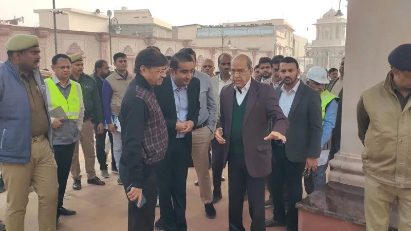 अयोध्या: अधूरे काम को लेकर नृपेंद्र मिश्र ने जताई नाराजगी, कहा-एक सप्ताह में पूरे कर लिए जाएं बचे काम