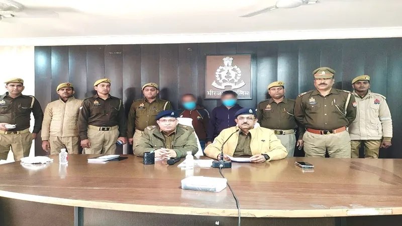 मीरजापुर: पुलिस ने दो अंतर्राज्यीय तस्करों को किया गिरफ्तार, 25 लाख का गांजा बरामद