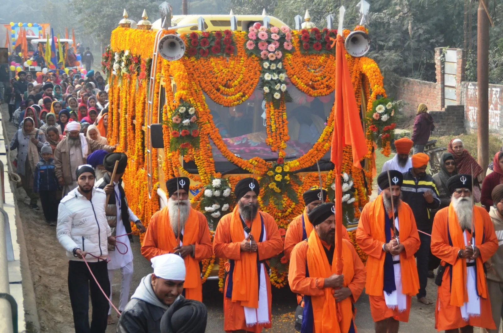 पीलीभीत: वाहो-वाहो गोविंद सिंह आपे गुरु आपे चेला... गुरु गोविंद सिंह के प्रकाशोत्सव पर निकला भव्य नगर कीर्तन