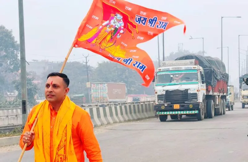 रुद्रपुर: 470 किलोमीटर की पैदल यात्रा कर अयोध्या पहुंचेगे सुशील गाबा