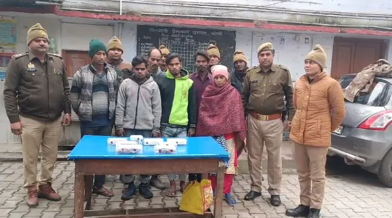 बरेली: प्रेमनगर पुलिस ने पकड़े छह शातिर चोर, एक महिला भी शामिल