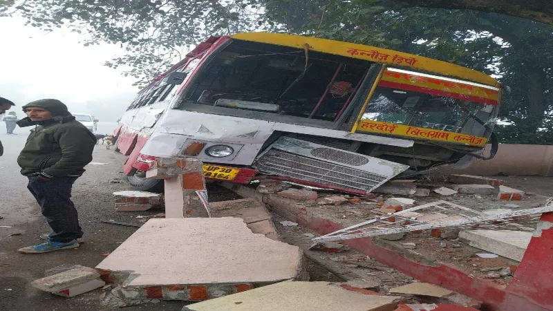 हरदोई में सत्संग जा रहे वृद्ध को रोडवेज बस ने मारी टक्कर 
