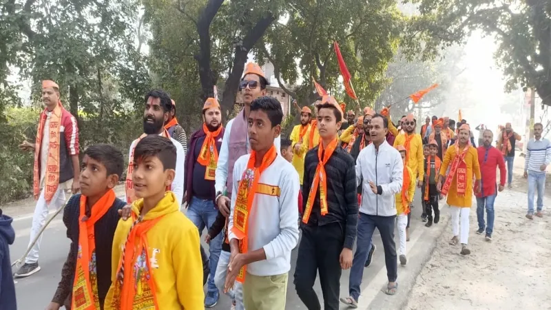 बाराबंकी : चरम पर दिखा प्रभु श्री राम की प्राण प्रतिष्ठा का उत्साह