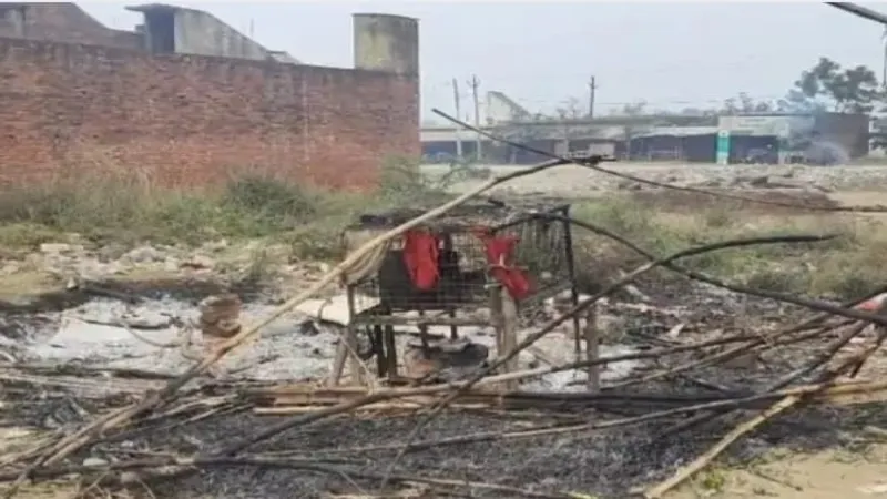 संतकबीरनगर : मामूली विवाद में दो समुदायों के बीच हुई मारपीट, मौके पर भारी पुलिस बल तैनात