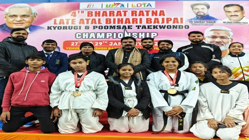 ताइक्वांडो प्रतियोगिता : अथर्व छत्तीसगढ़ तो नव्या लखनऊ में करेंगी प्रतिभाग