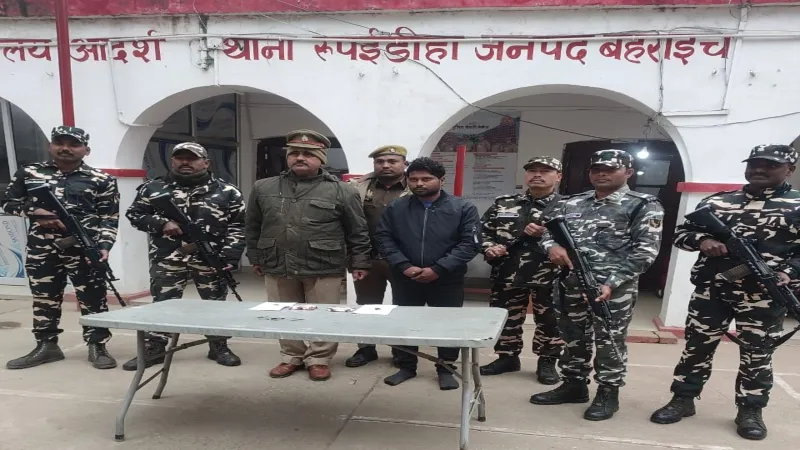 बहराइच में 18 लाख रुपए कीमत की 34 ग्राम स्मैक बरामद, तस्कर गिरफ्तार 