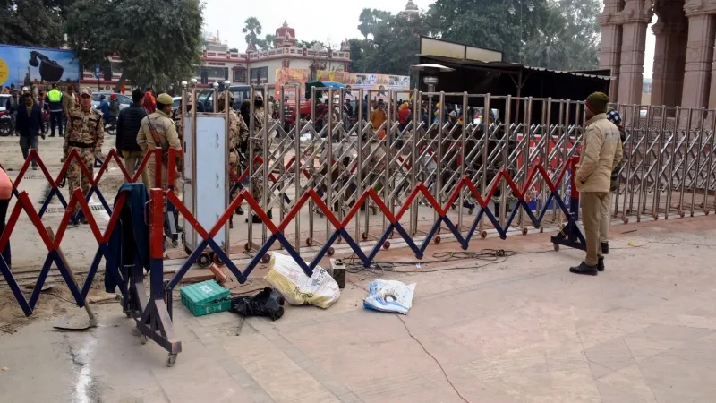 श्रीराम मंदिर अयोध्या : मंदिर परिसर की सुरक्षा एसपीजी की निगरानी में 