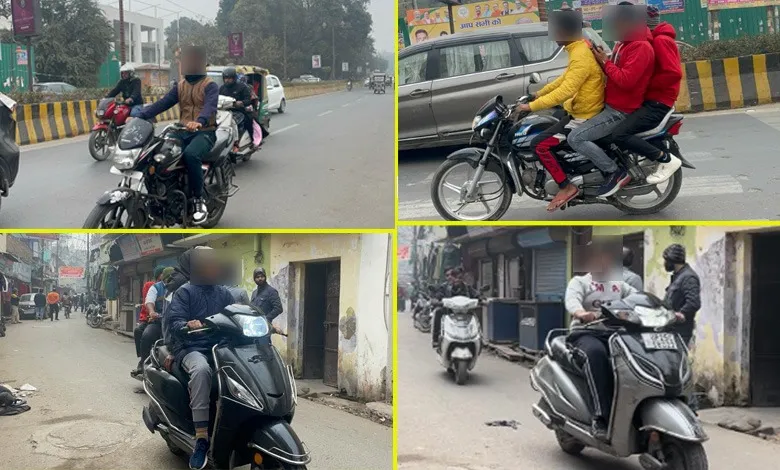 बरेली: नाबालिग के हाथ में मौत का स्टेयिरंग, कानून लागू होने के बाद भी शहर में फर्राटा भर रहे बाइक से नौनीहाल 