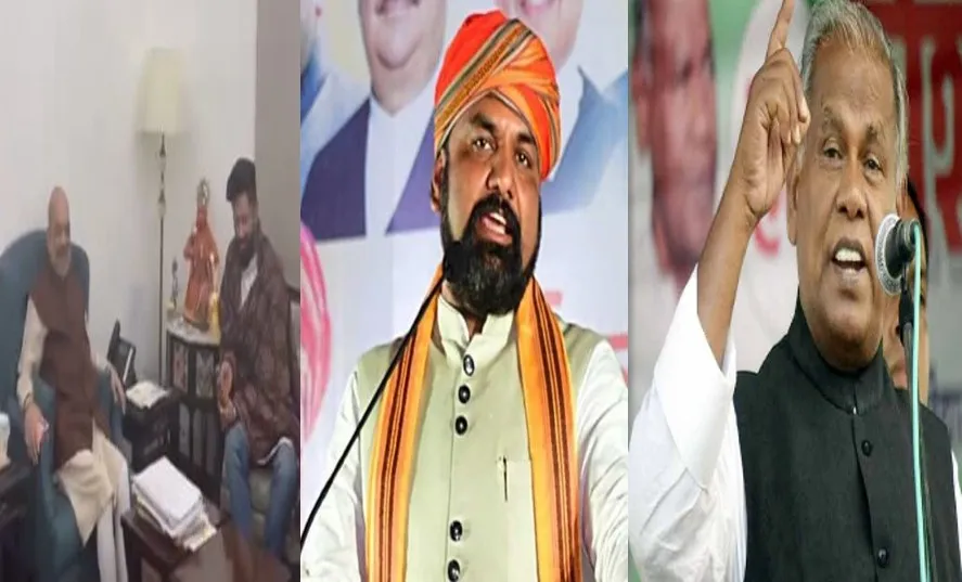 बिहार में सियासी उठापटक तेज, मांझी से मिले सम्राट तो चिराग पासवान ने शाह से की मुलाकात