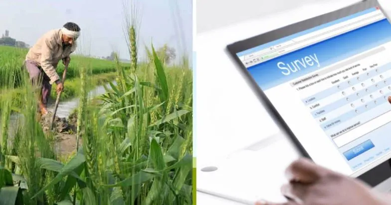 बदायूं: राजस्व गांव में शुरू हुआ रियल टाइम क्रॉप सर्वे 