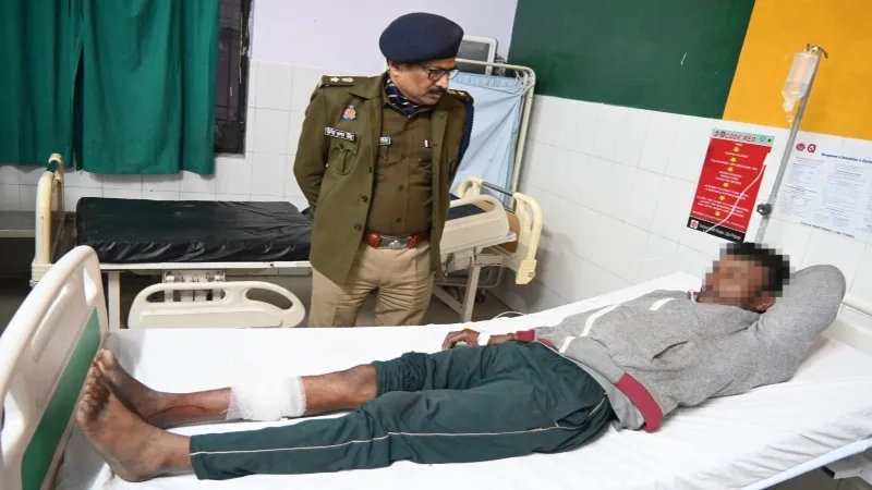 Video : बाराबंकी पुलिस ने मुठभेड़ में इनामी बदमाश को किया गिरफ्तार, गैंगेस्टर एक्ट में था वांटेड 