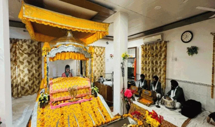 गुरु गोविंद सिंह के प्रकाश पर्व पर धार्मिक समारोह का हुआ आयोजन
