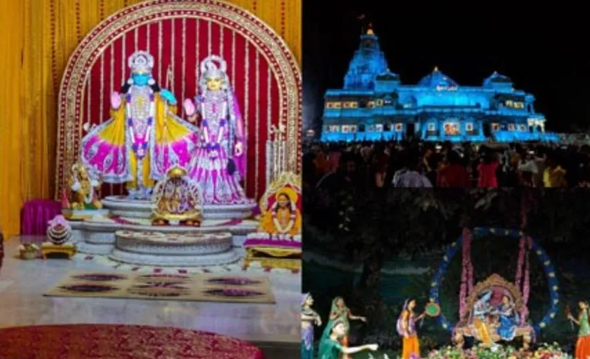 मथुरा: रामलला की प्राण प्रतिष्ठा पूरी, राममय हुई भगवान कृष्ण की नगरी