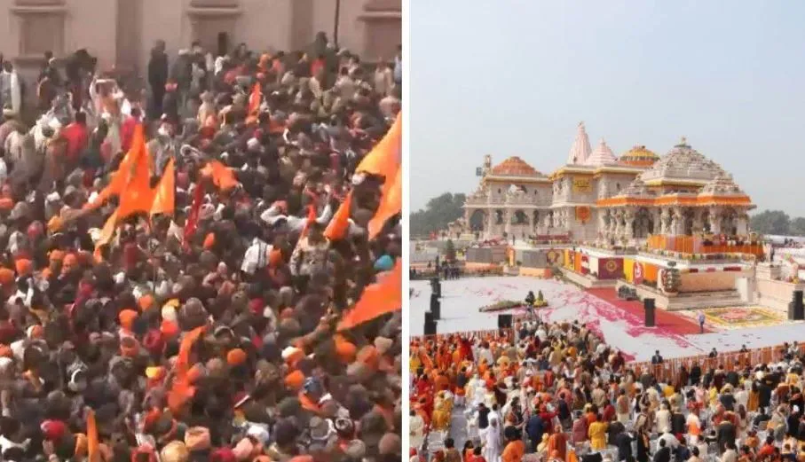 पीलीभीत: अयोध्या में रामलला के दर्शन पर जाना है तो करें इंतजार, भीड़ को देखते हुए बस पर लगी रोक