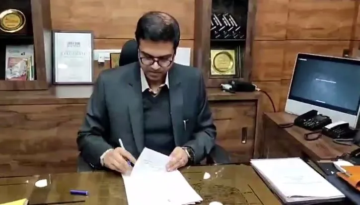 जिला दौसा के 29वें कलेक्टर बने देवेंद्र कुमार, पदभार किया  ग्रहण