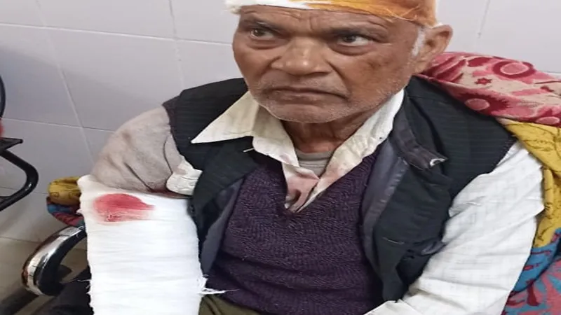 बहराइच: जमीनी विवाद में जमकर चले लाठी-डांडे, पिता-पुत्र को पीटा, केस दर्ज