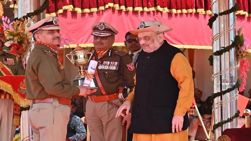 बहराइच: एसएसबी की 42वीं वाहिनी को मिला 'सर्वश्रेष्ठ वाहिनी' का खिताब, कमांडेंट को गृह मंत्री ने किया सम्मानित