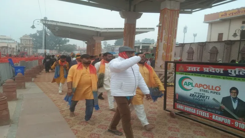 अयोध्या: छह दिन में 15 लाख से अधिक श्रद्धालुओं ने किए श्रीरामलला के दर्शन
