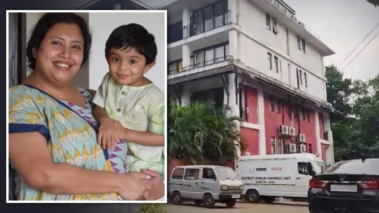 गोवा बच्चा हत्या मामला : आरोपी सीईओ का पति बयान दर्ज कराने पहुंचा थाने, कलंगुट पुलिस के सामने हुआ पेश