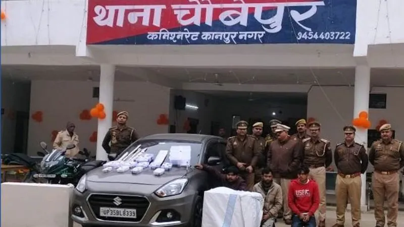 Kanpur Crime: तीन शातिर चोर गिरफ्तार... वारदात में डॉक्टर की कार का करते थे इस्तेमाल, चोरी का माल हुआ बरामद