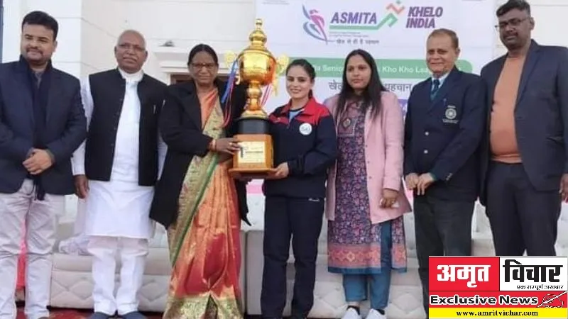 Exclusive: अर्जुन अवार्ड प्राप्त भारत और दिल्ली टीम की कप्तान नसरीन शेख से अमृत विचार ने की खास बातचीत... बोली- खो-खो को माटी से मैट पर ले जाने का सपना हो रहा साकार