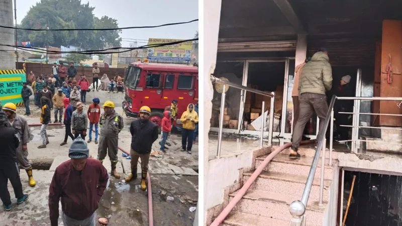 Kanpur Fire: कार व मोटरसाइकिल शीशे के गोदाम में लगी आग… मचा हड़कंप, दमकल कर्मियों ने पाया काबू