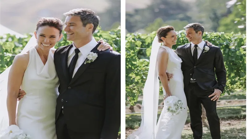 PHOTOS: न्यूजीलैंड की पूर्व PM Jacinda Ardern शादी के बंधन में बंधी, कोविड-19 प्रतिबंधों के कारण हुई थी कैंसिल