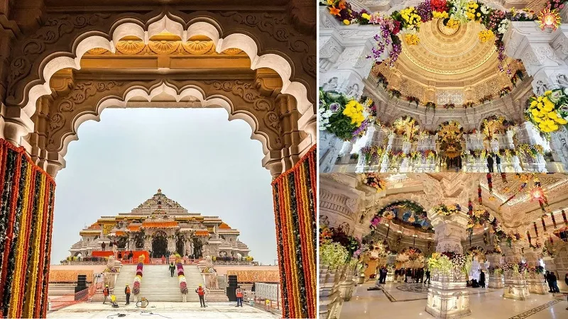 रघुनंदन के स्वागत को ऐसी सजी अयोध्या... मनोरम दृश्य देख भक्त बोले- 'जय श्रीराम'